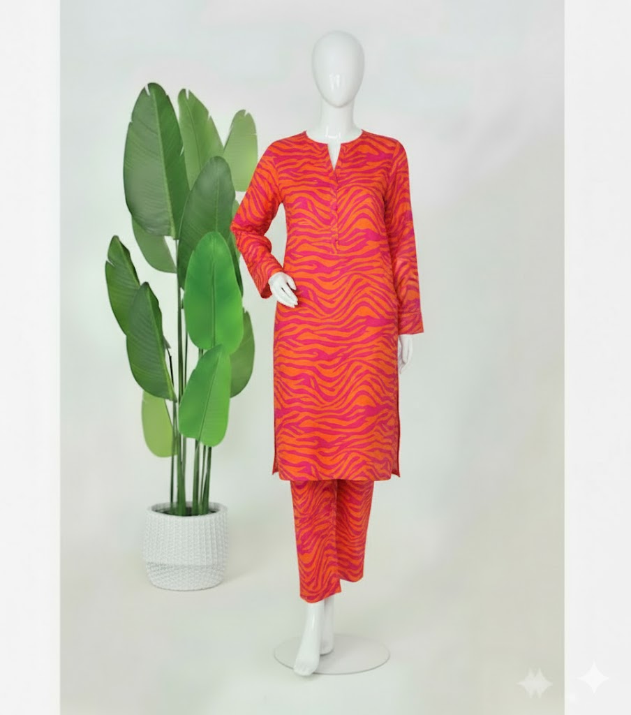 STONE LiNEN UnStiched 2pc