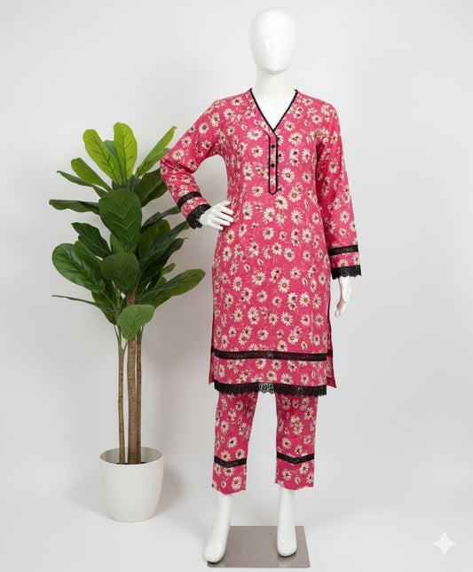 STONE LiNEN UnStiched 2pc