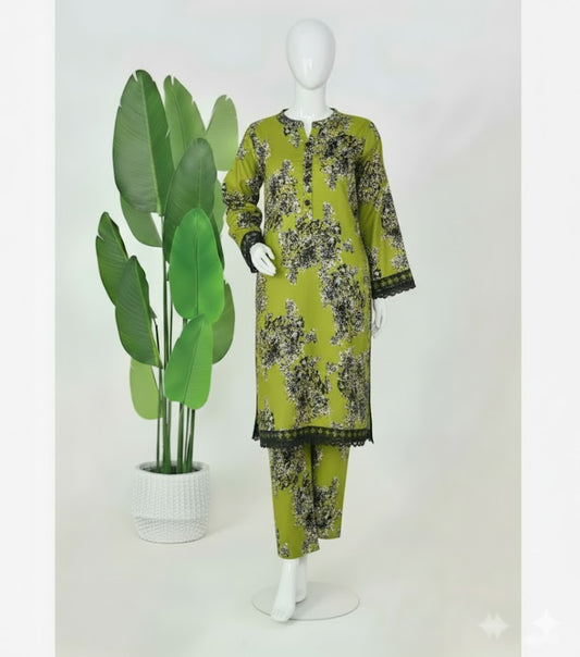 STONE LiNEN UnStiched 2pc