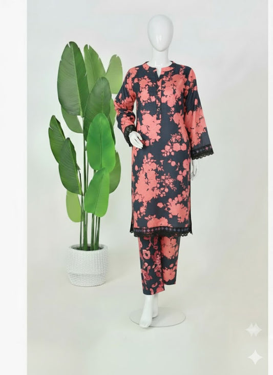 STONE LiNEN UnStiched 2pc
